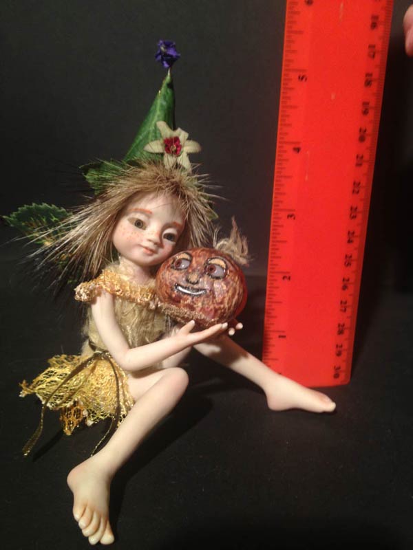 Baby Fairie Pixie Malika and the sweet Chestnut